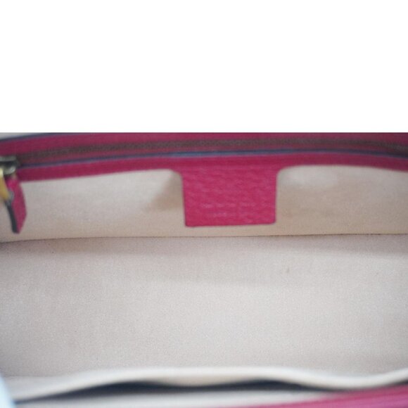 Gucci Queen Margaret Bee GG Supreme Canvas Shoulder Bag Red 476541 - Picture 14 of 16